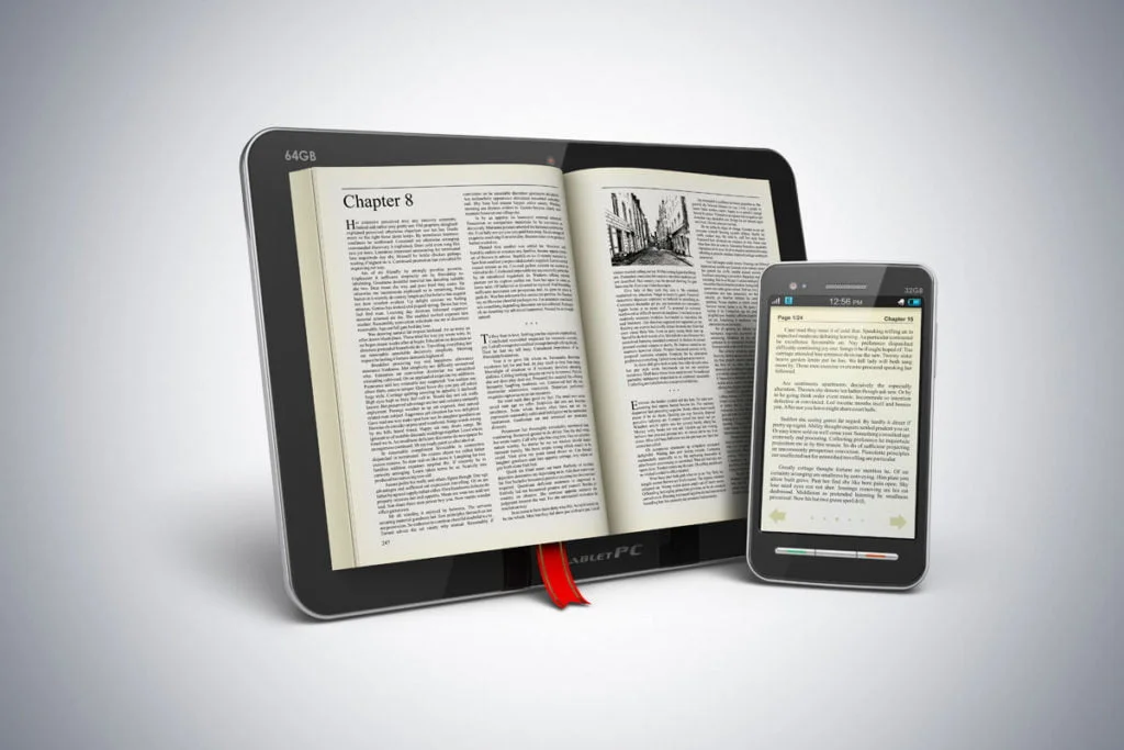 web sayfası satır uzunluğu - bir kitabın tablet ve telefonda farklı görüntülenmesi